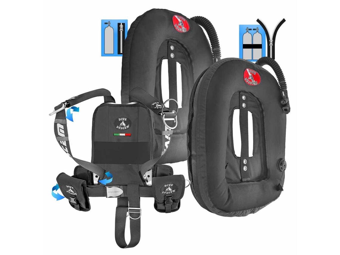 Colete Quikly Moby Pretodive System