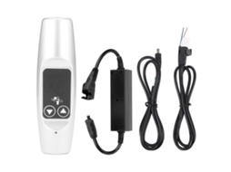 Controle Remoto Primerox Sem Fio Rf para Motor Atuador Linear Portão de Garagem 433,92mhz 30m