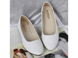 Sapatos sem fecho com sola ortopédica, rosa, sem marca.