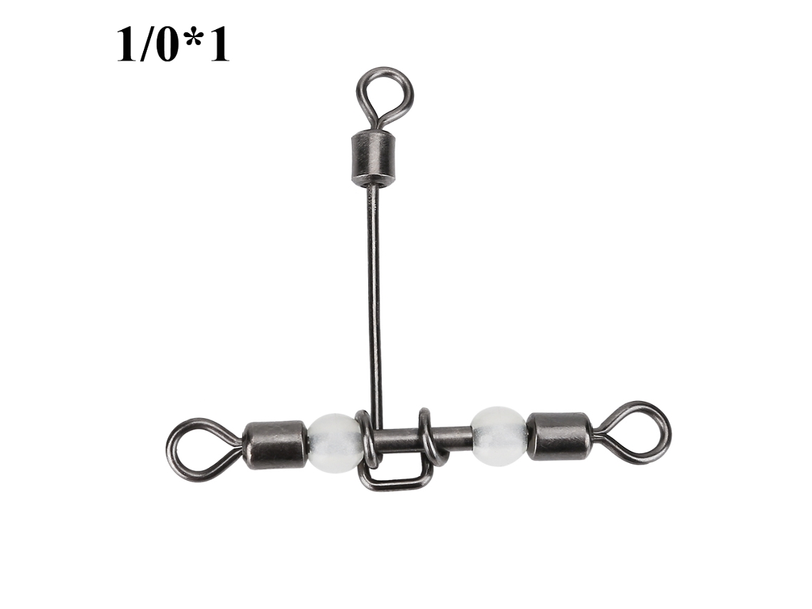 Conectores Pescaria T Forma Duráveis 10pcs