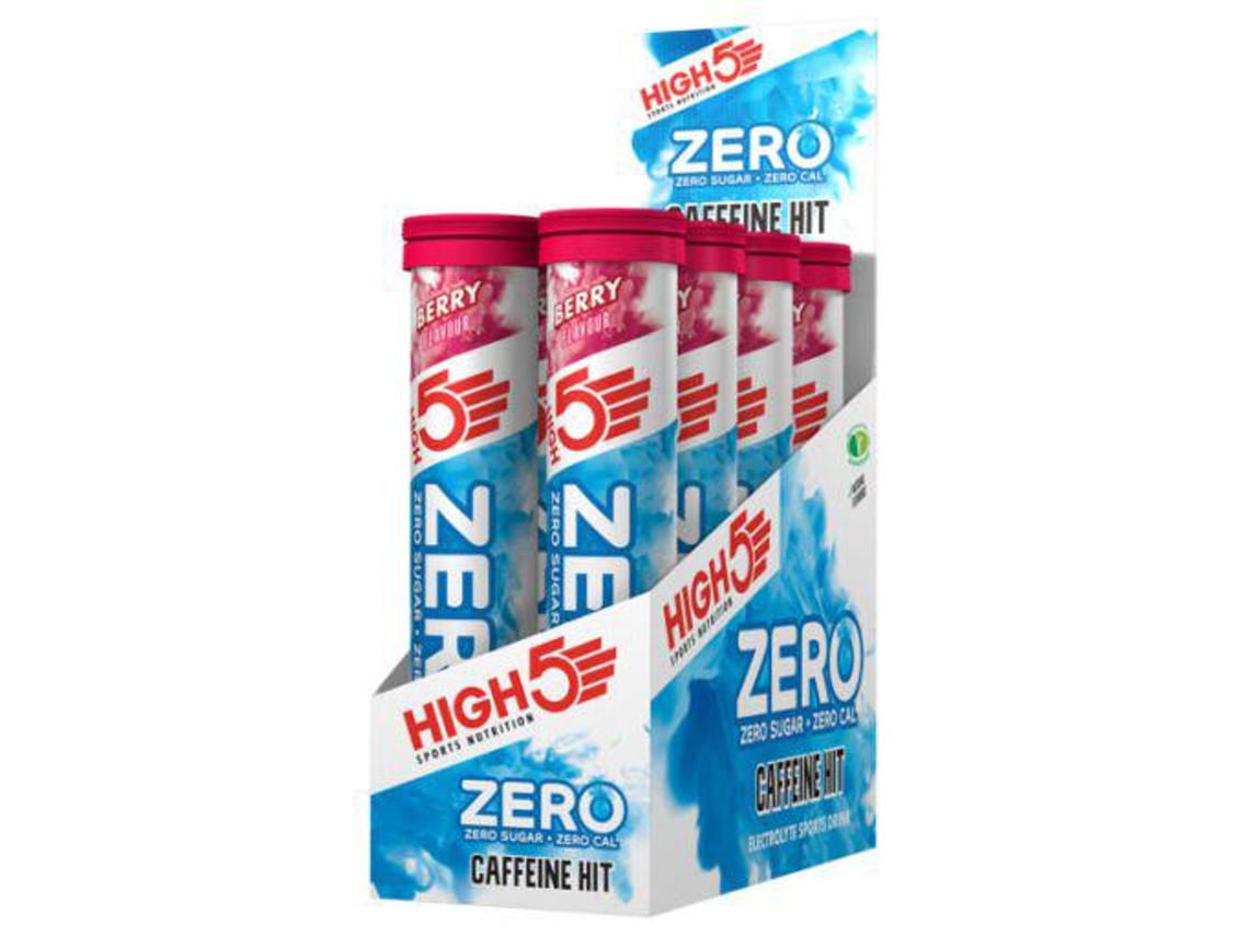 Suplemento Alimentar HIGH5 ZERO Caffeine Hit Berry 8 x 20 Cápsulas