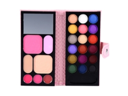 Kit De Maquiagem Com Cores Variadas E Aplicação Fácil