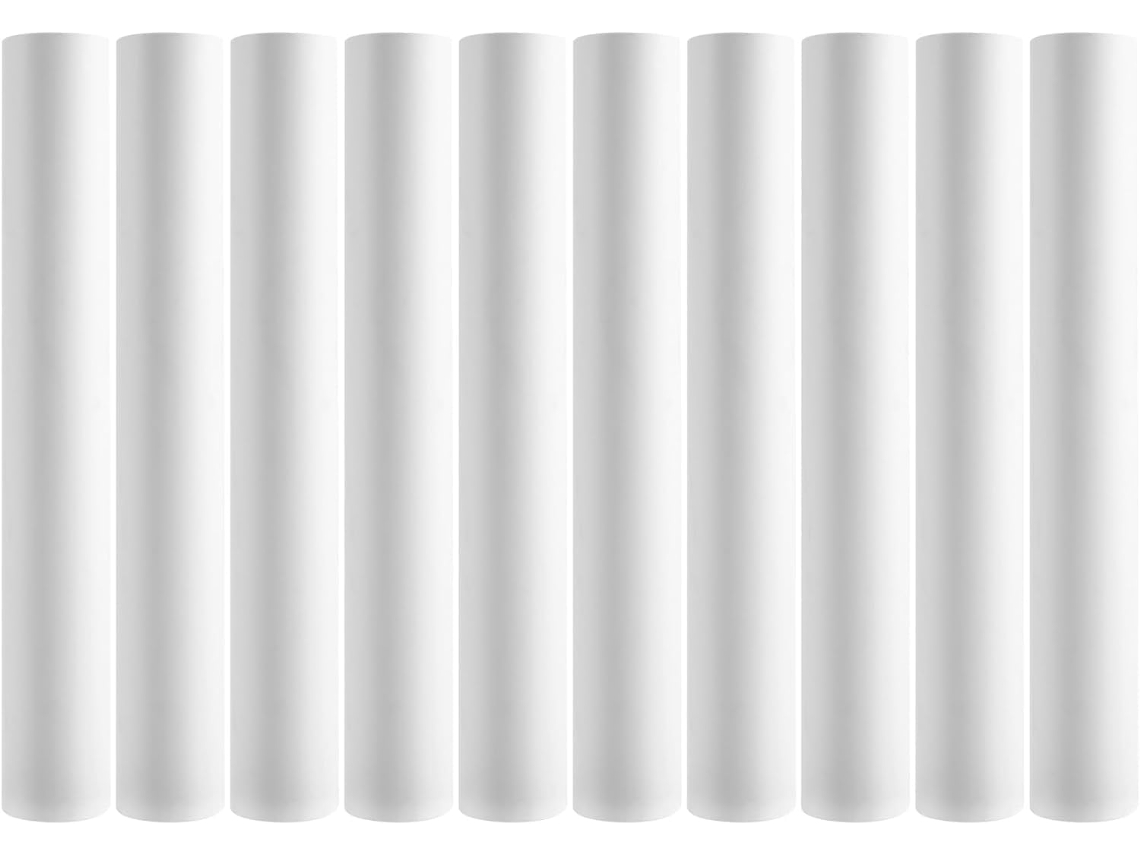 Pacote com 10 Rolos de Papel Térmico A4, 210 X 30 Mm, para Impressão de Perguntas. SFUSHOS