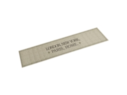 Vidaxl Tapete De Cozinha Lavável 60x300 Cm Veludo Padrão Capital Home