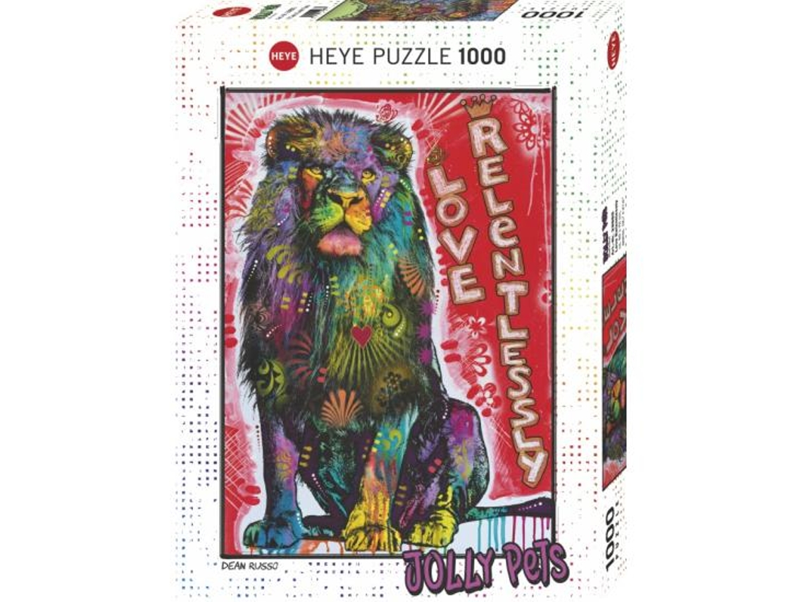 Puzzle 1000 peças Jolly Pets Love Relentlessly (Idade minima recomendada: 14 anos)