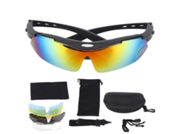 Gafas De Sol Deportivas Polarizadas Para Hombre Y Mujer Con Lentes Intercambiables Para Conducir, Ciclismo, Pesca Y Protección Uv