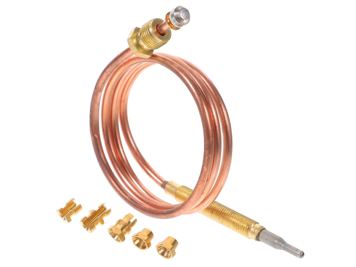 Termopar Profissional Para Lareiras A Gás Com Sensor De Temperatura 600