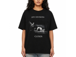 Joy Division Closer Black T-shirt Unisex Adults Size:m