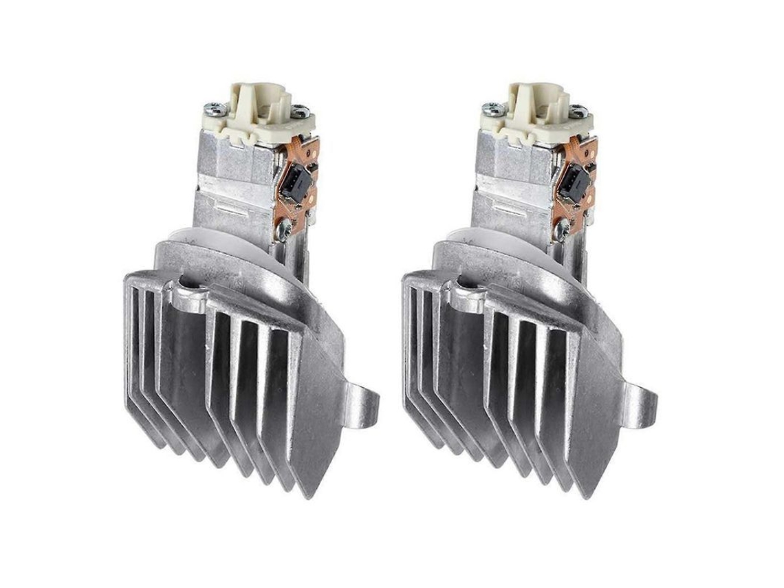 2pcs Módulo De Controle De Farol Drl Luz Diurna Led Olhos De Anjo Para Série 5 F10 F11 F07 63117343876 Plata