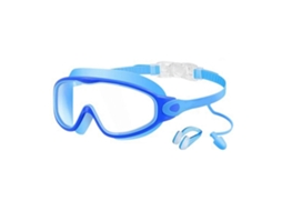 Óculos De Natação Infantis – Antiembaçante E Com Proteção Uv – Com Clipe Nasal Para Meninos E Meninas