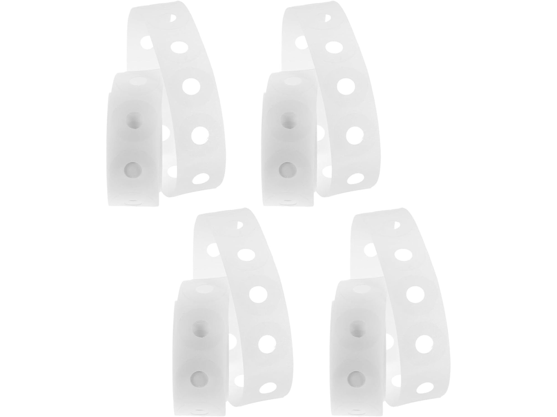Adesivos de reforço Doitool para pastas de papel transparente e cadernos, autoadesivos, para uso escolar e em superfícies não utilizadas em mesas.