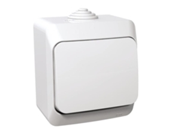 Interruptor bidirecional branco à prova dágua IP44 Cedar Plus WDE000560 SCHNEIDER ELECTRIC