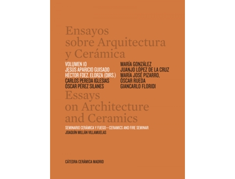 Livro Ensayos Sobre Arquitectura Y Ceramica Vol 10 de Aparicio Guisado Jesús María (Espanhol)