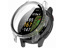 Capa de Relógio Compatível com Protetor Tela Vidro Temperado para Smartwatches Golfe Gps. GOKOCO