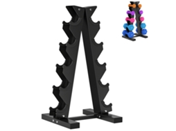 Halter hexagonal de 12,5 Kg, ferro fundido, com pega serrilhada, preto