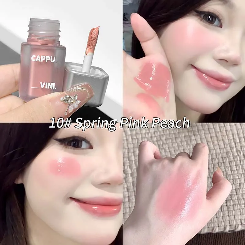 Blush Líquido Vibrante, Hidratante E Sedoso, Ilumina O Tom Da Pele.