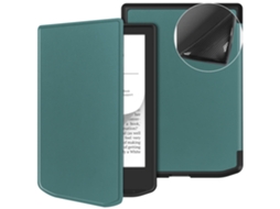 Capa Para Pocketbook Verse Pro Pb634 Verde Escuro