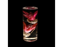 Luminária De Mesa Dioche Flower Em Acrílico Ambiente Elegante Para Quarto Com Interruptor Toque E Carregamento Usb