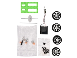Ats modelo de Carro Solar Mini Niño Juguete Diy de Montagem Científica Educativa Carro Solar
