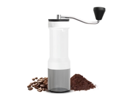 Moedor de Café Manual Ajustável 40 Níveis com Bandeja Transparente PRATO