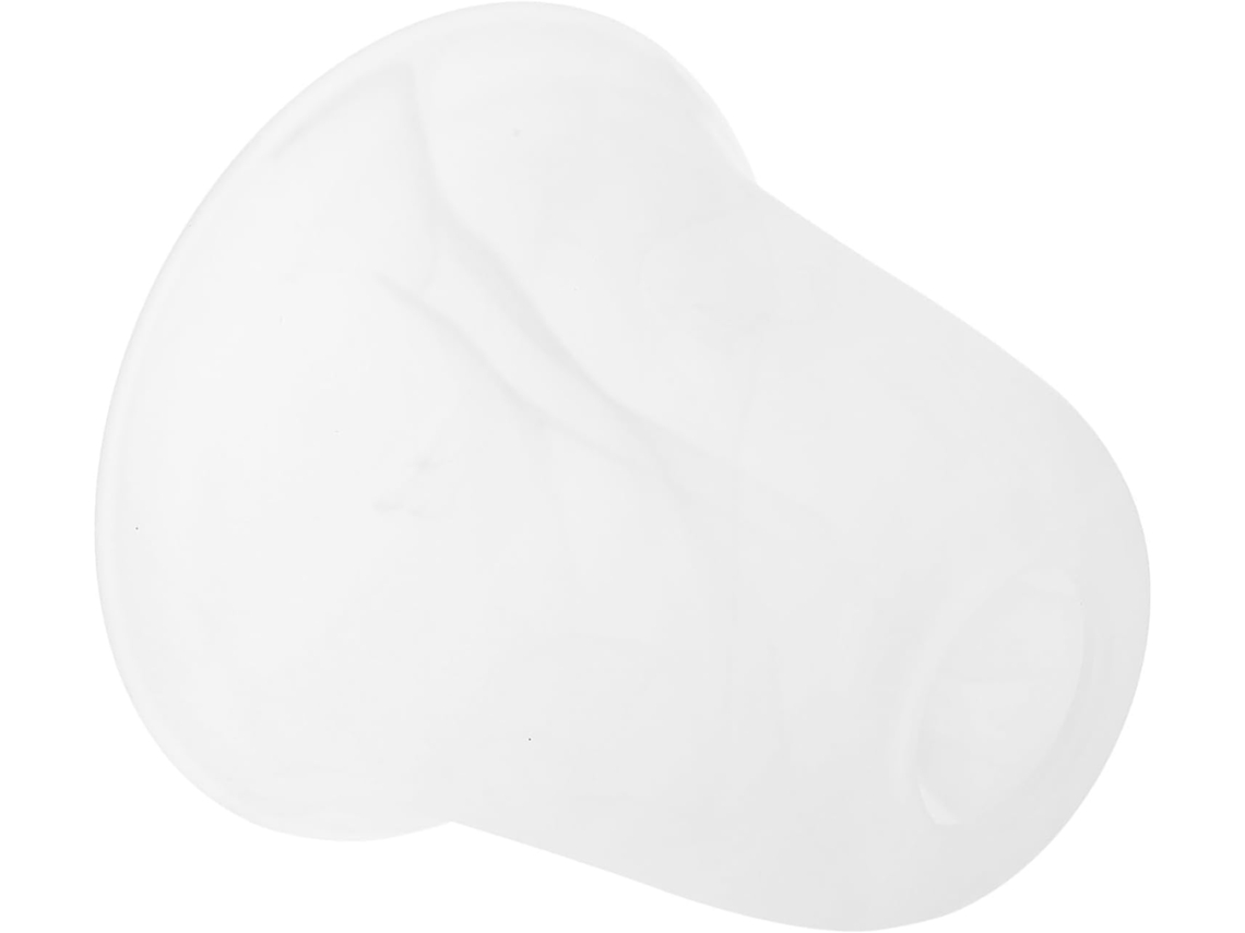 Lâmpada De Vidro E27 Elegante Para Sala De Estar, Estilo Branco