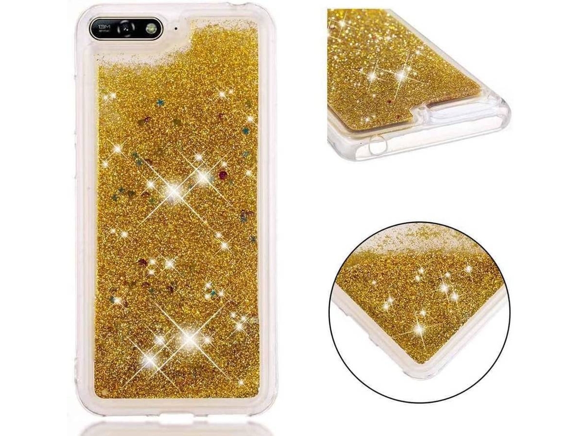 Capa Honor 7A HONGWE. Dourado