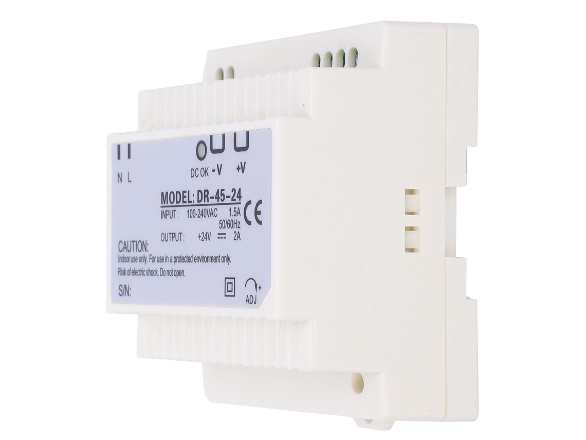 Fonte de Alimentação Comutada 45W 24V | S/MARCA
