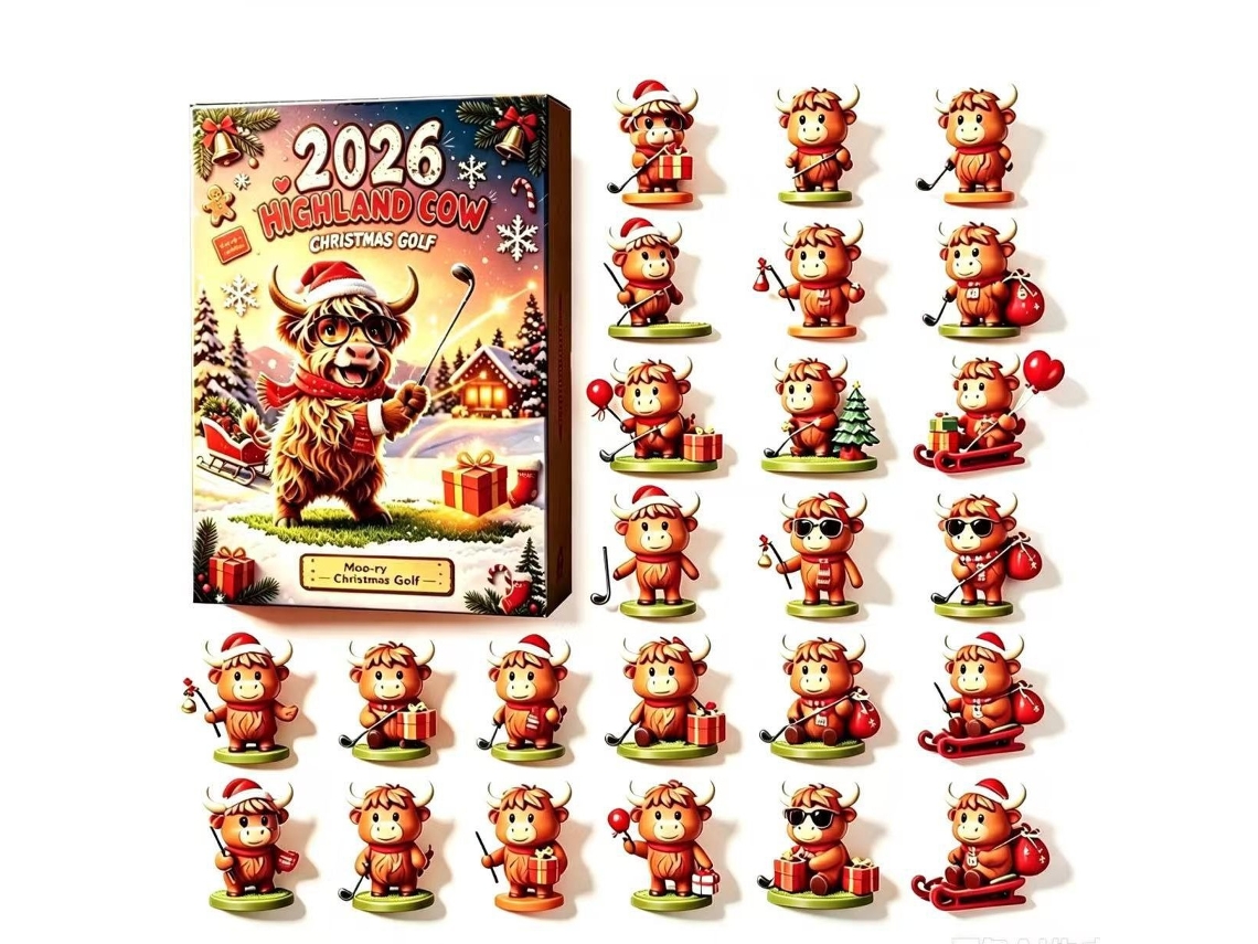 2026iberian Shopcaixa Cega De Natal Vaca Highland Golfe