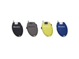 Master Lock Retractable 3 Digit Lock 4 Units