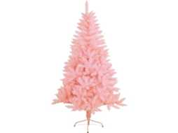 Abeto de Árvore de Natal Rosa Artificial 210Cm SELEOK