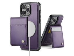 Capa Para Iphone 17 Pro Com Proteção Rfid E Design Removível.