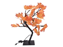 2026 árbol de Otoño Con Led 24 Luces Cálidas Estilo Romántico Usb 5v para Acceso Thanksgiving