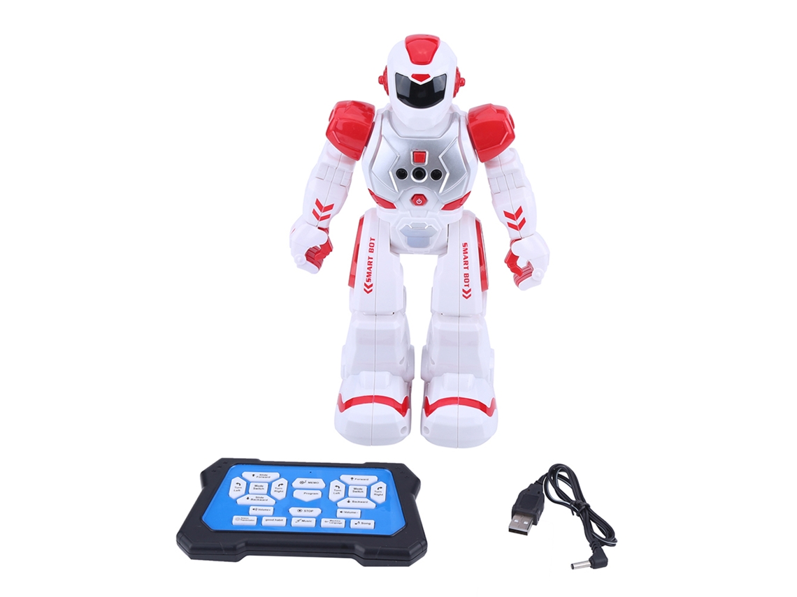 Brinquedo Robô Inteligente com Controle Remoto S/MARCA