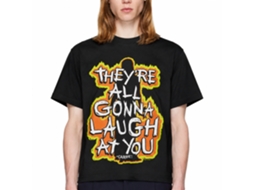 Rockinstone Carrie Movie Fiery Laugh At You Black Adult T-shirt Size:m