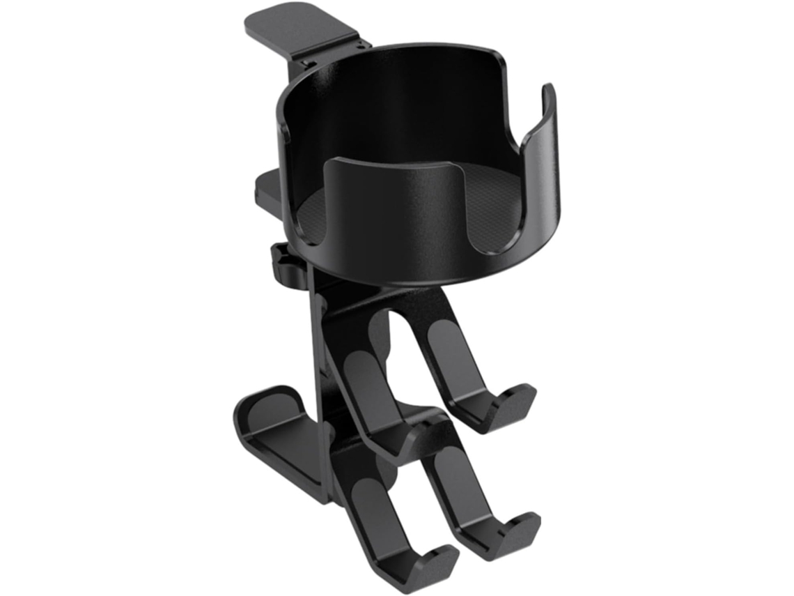 Porta - Gobelet De Mesa Giratório 360 ° Em Metal Com Crochê Para Capacete, Suporte De Serragem Robusta, Para