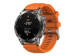 Smartwatch esportivo Zeblaze Stratos 2 Plus para atividades ao ar livre com tela AMOLED de 1,43", GPS, chamadas e Bluetooth, e-bike