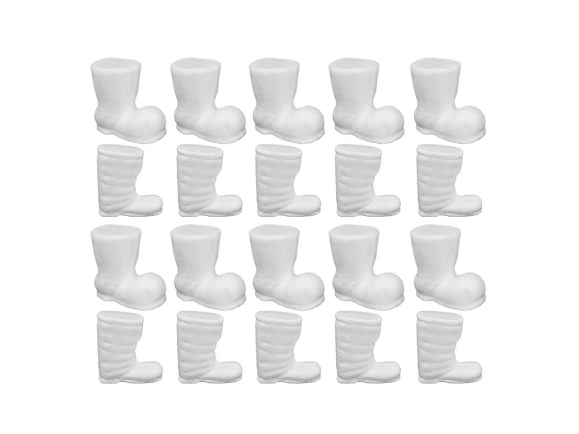 20 Unidades de Botas de Natal Diy ALLINLESS