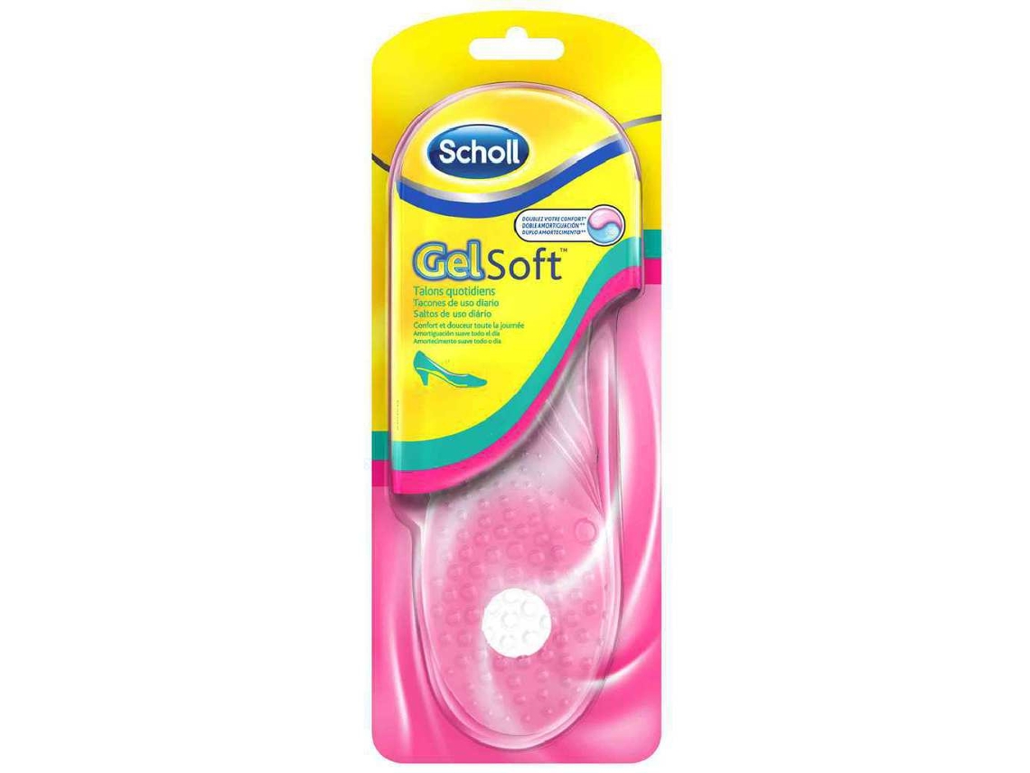 Palmilhas GelSoft Saltos Diários SCHOLL emb. 1 un