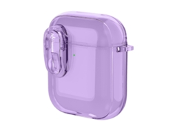 Camada protetora à prova de choque com cristais de gel para fones de ouvido AirPods 1/2 GIECY