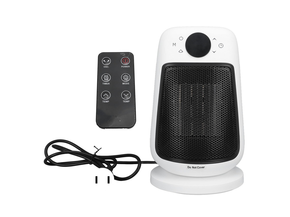 Aquecedor Vertical Laxiscreed Com Controlo Remoto, Aquecimento Rápido E Fácil De Usar Em Qualquer Ambiente