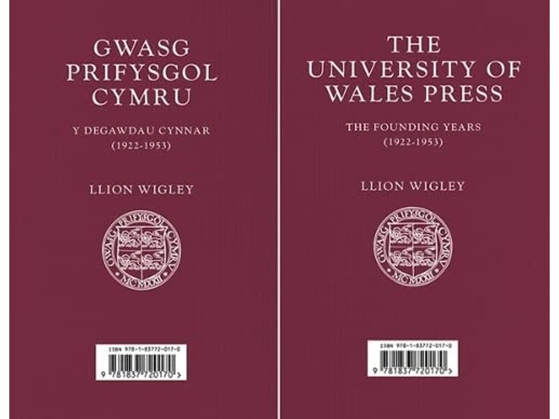Livro Gwasg Prifysgol Cymru / The University of Wales Press de Llion Wigley (Galês)