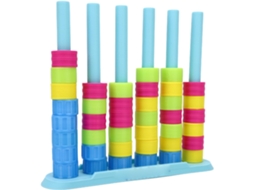 Jogo De Quebra-cabeça Empilhar Com Combinação Cores, Brinquedo
