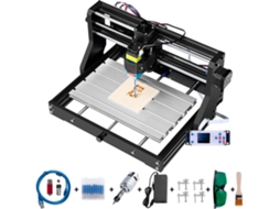 Máquina De Gravação Cnc 3018 Pro Com Laser 500 Mw Tekmaquinas