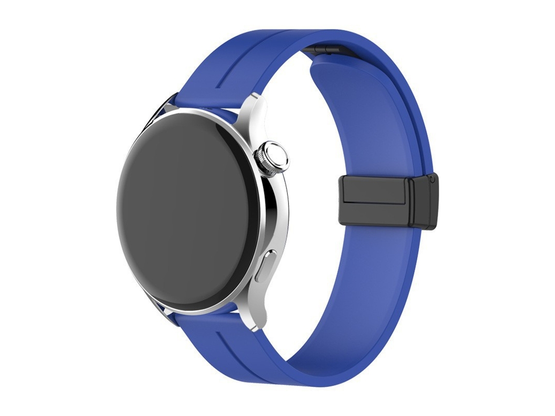 Bracelete Para Garmin Venu 2 Plus (20mm) Azul-marinho Cuich