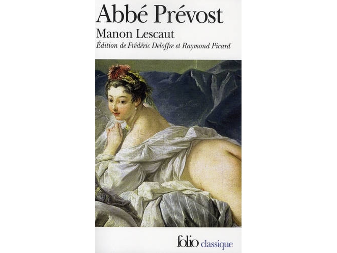 Livro Manon Lescaut de Abbe Prevost (Francês)