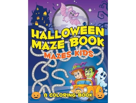 Livro Halloween Maze Book Mazes Kids De Marshall Kids (inglês)