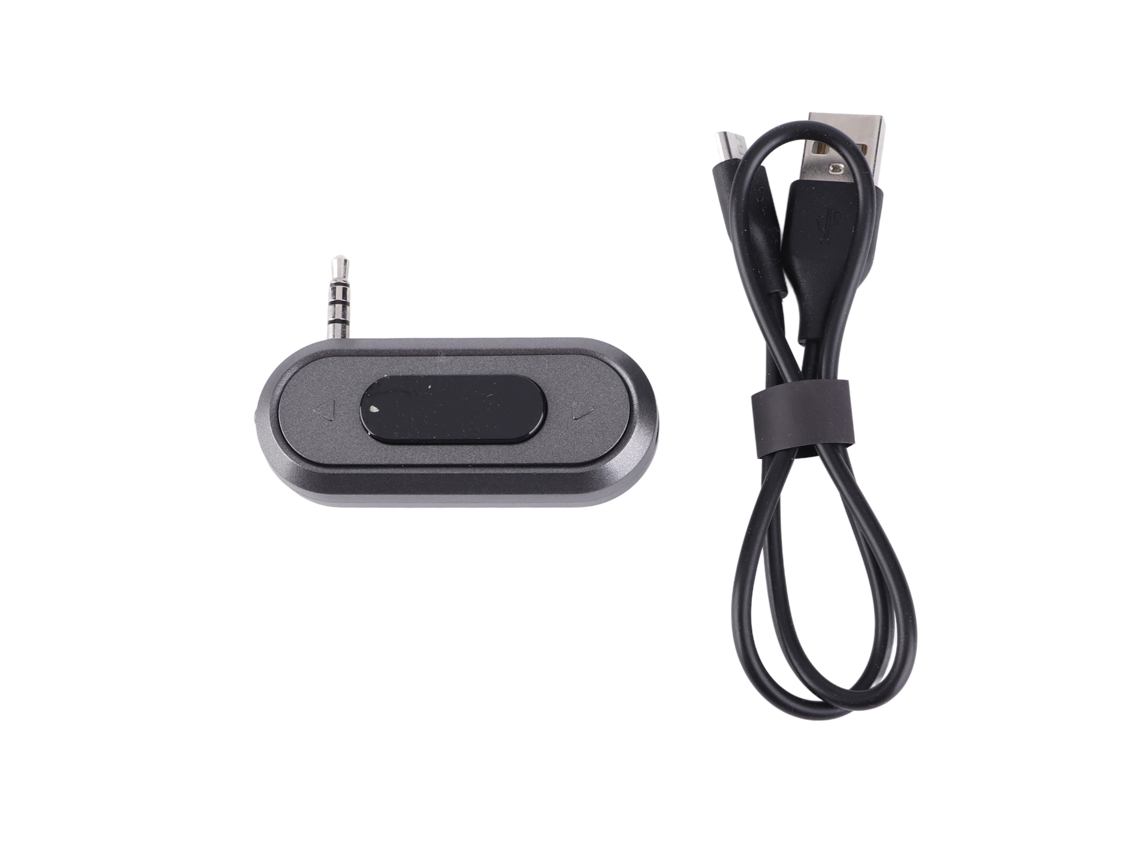 Transmissor FM com conector de áudio 3.5mm, compatível com celulares e tablets