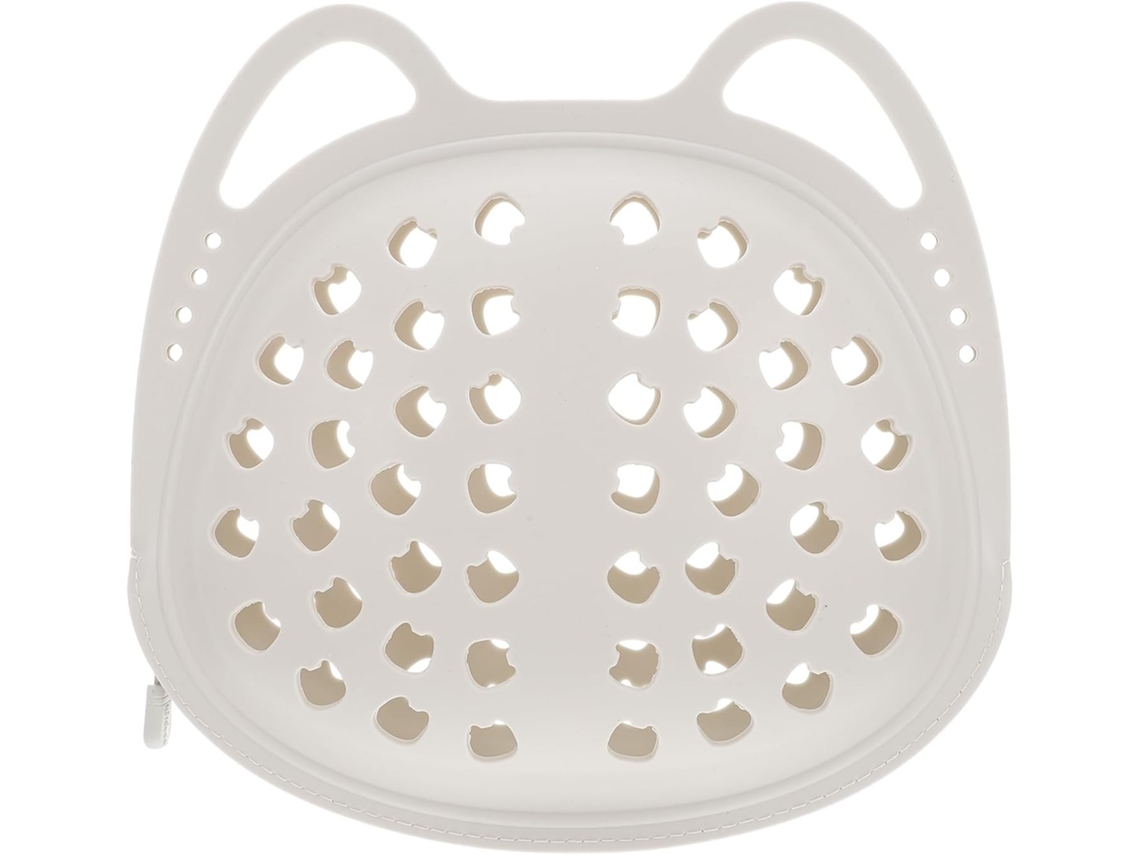 Saco de Silicone para Lavar Sutiãs e Meias, com Estampa Gato, Lavável na Máquina Reutilizável, CHABERLU