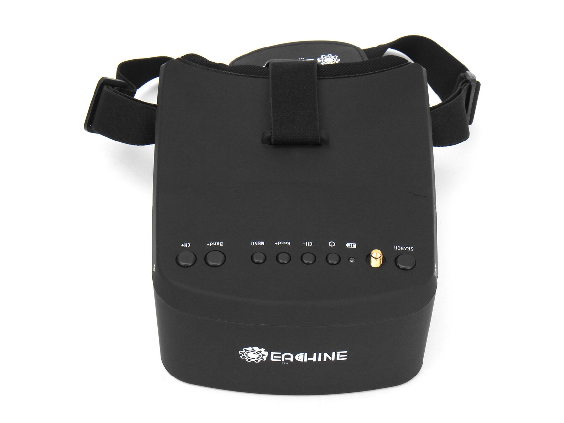 Óculos Apenaseachine Ev800 5 Polegadas 800x480 5.8ghz Fpv 40ch Raceband Busca Automática Bateria Integrada para Drone Fpv MDUG