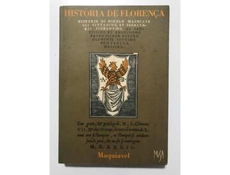Livro História De Florença De Nicolau Maquiavel (português Do Brasil)